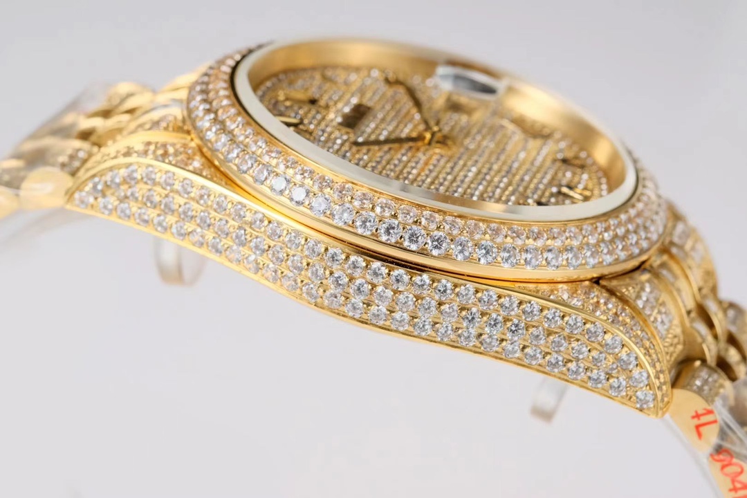 Rolex Diary Full Diamond Luxurious Edition Rolex Luxurious 18k Nano Technology