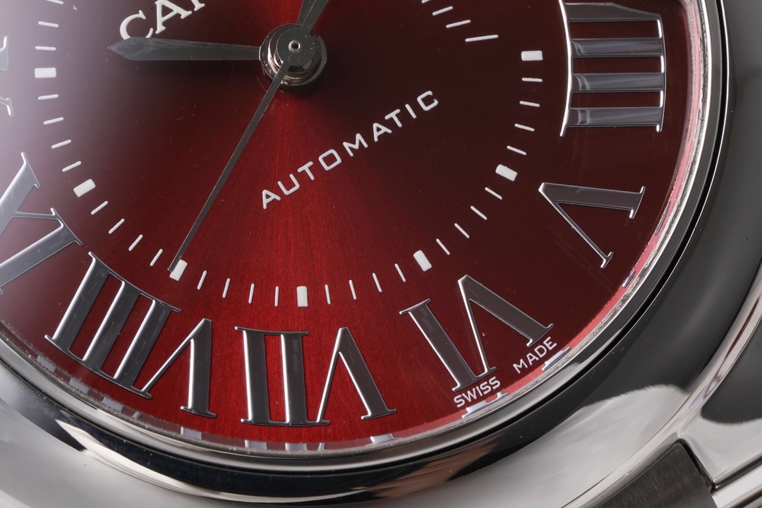 Cartier 33mm blue balloon series watch