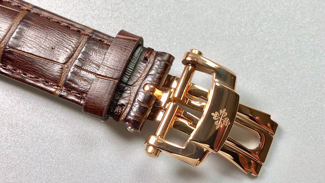 Patek Philippe (skeletonized double large storage kinetic energy) Haiou manual tourbillon movement watch