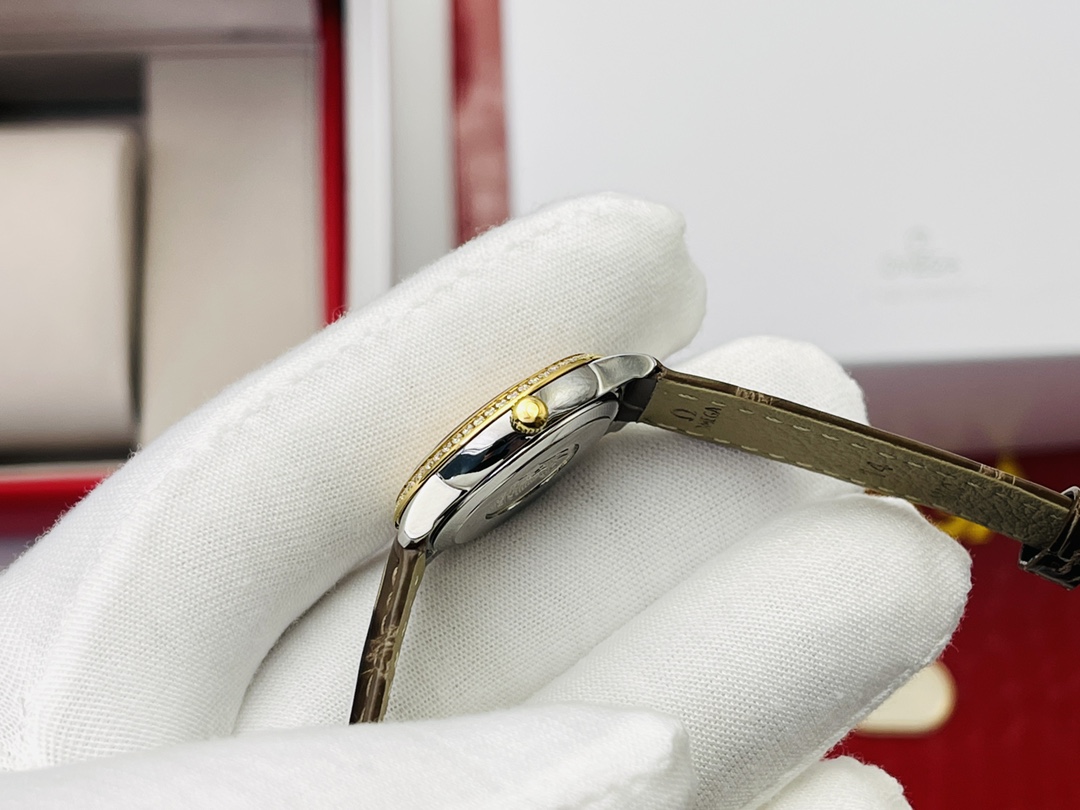 Omega Diefei ladies watch! Challenging perfection, the dial size is 27.4mm