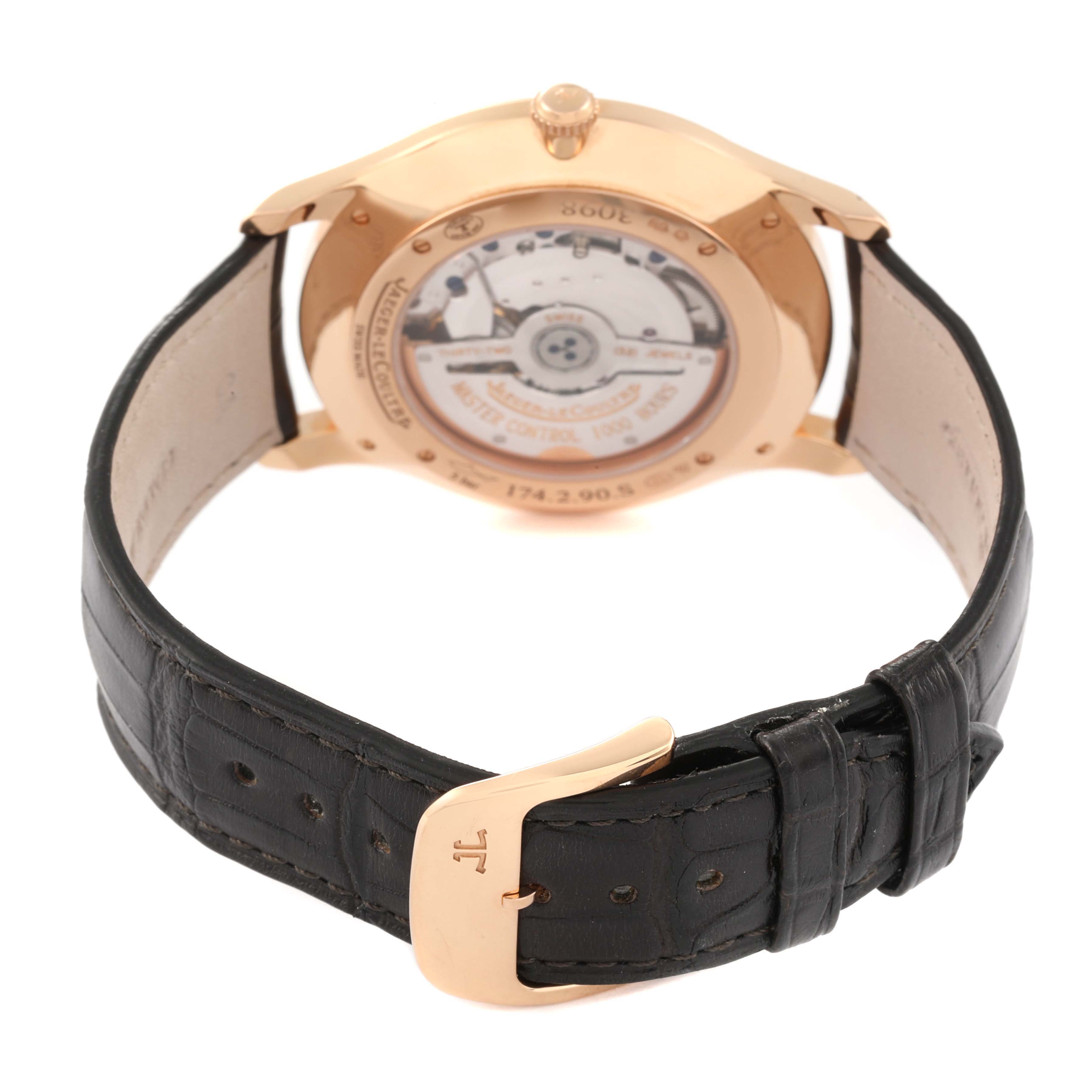 Jaeger Lecoultre Master Grande Ultra Thin Rose Gold Mens Watch Q1352520