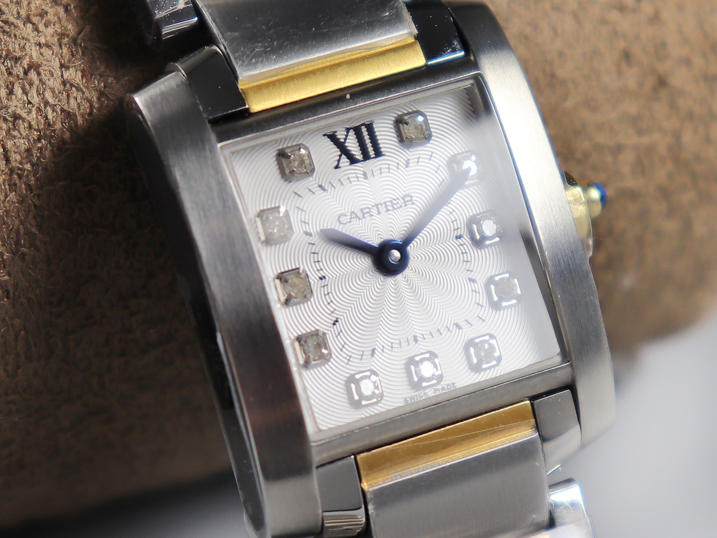 Cartier French Tank Ladies Quartz 20.3×25.35MM