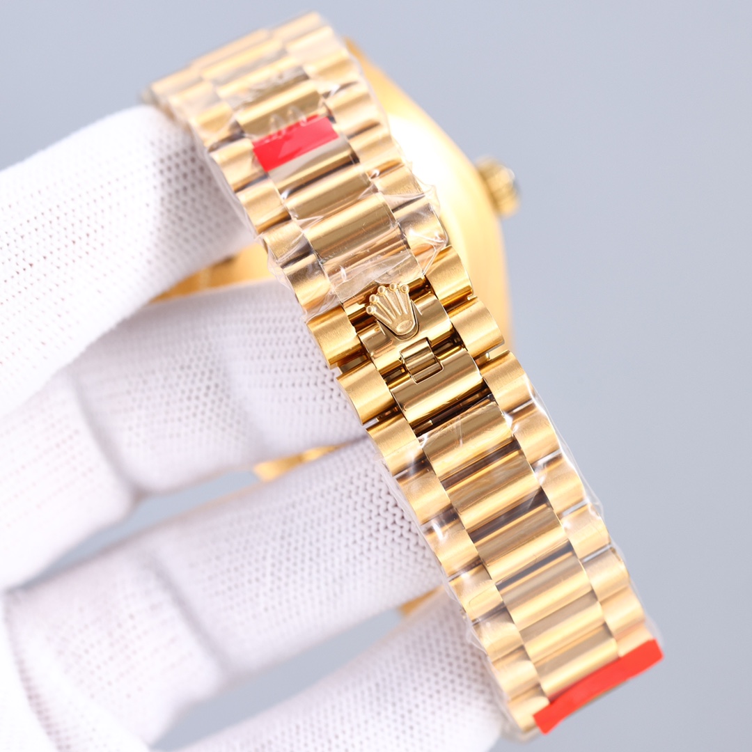 Rolex Day-Date Series Gypsophila Diamond-encrusted Mechanical Watch