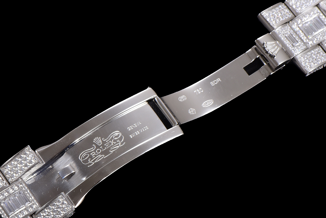 Rolex Greenwich II with pavé diamonds——ROLEX116769TBR-74779B