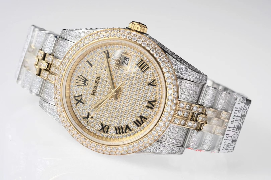 Rolex Diary Full Diamond Luxurious Edition Rolex Luxurious 18k Nano Technology!