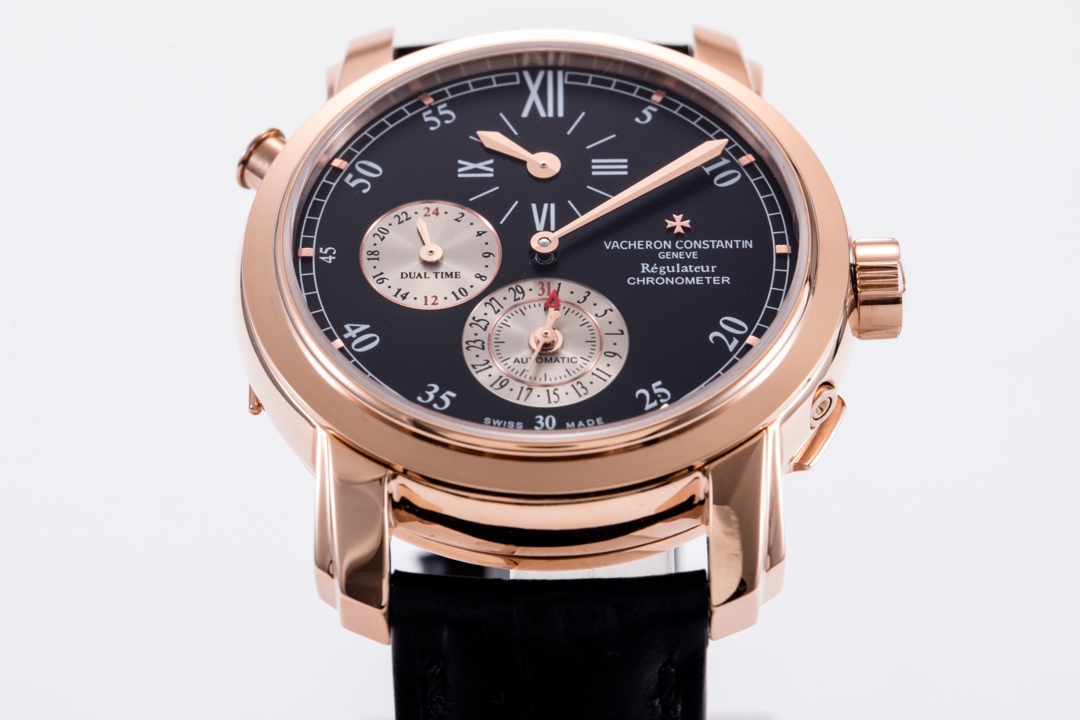 Vacheron Constantin Malta Series 42005 dual-time watch, elegant and noble