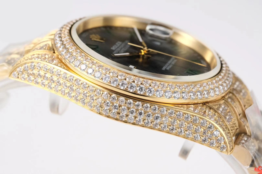 Rolex Diary Full Diamond Luxurious Edition Rolex Luxurious 18k Nano Technology