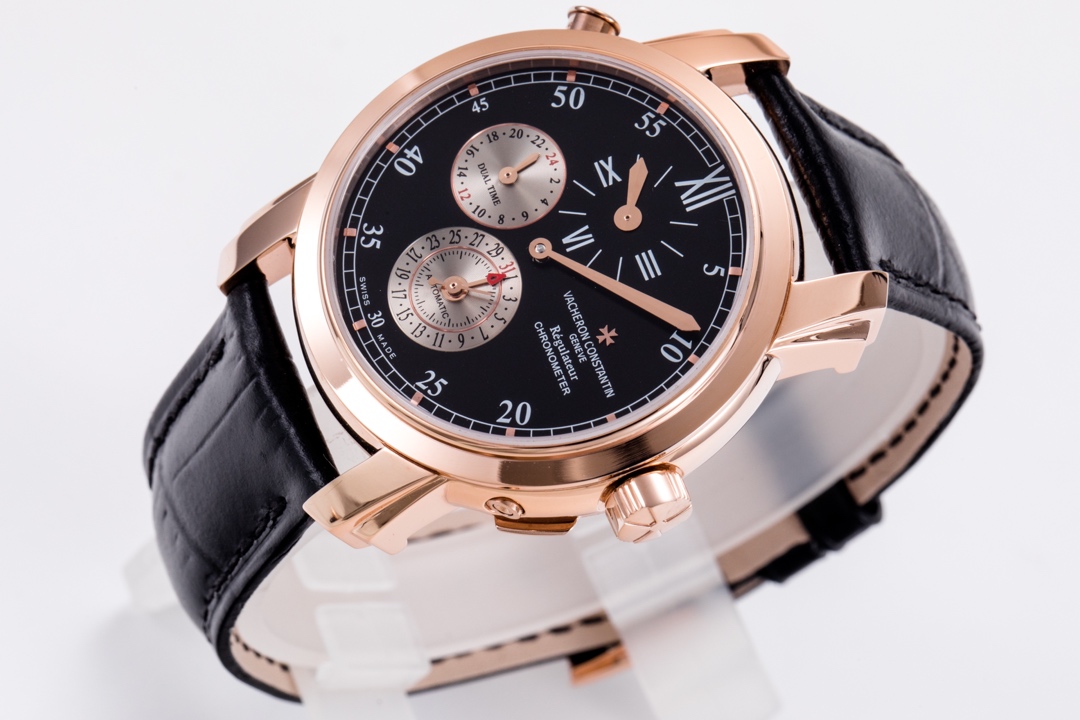 Vacheron Constantin Malta Series 42005 dual-time watch, elegant and noble