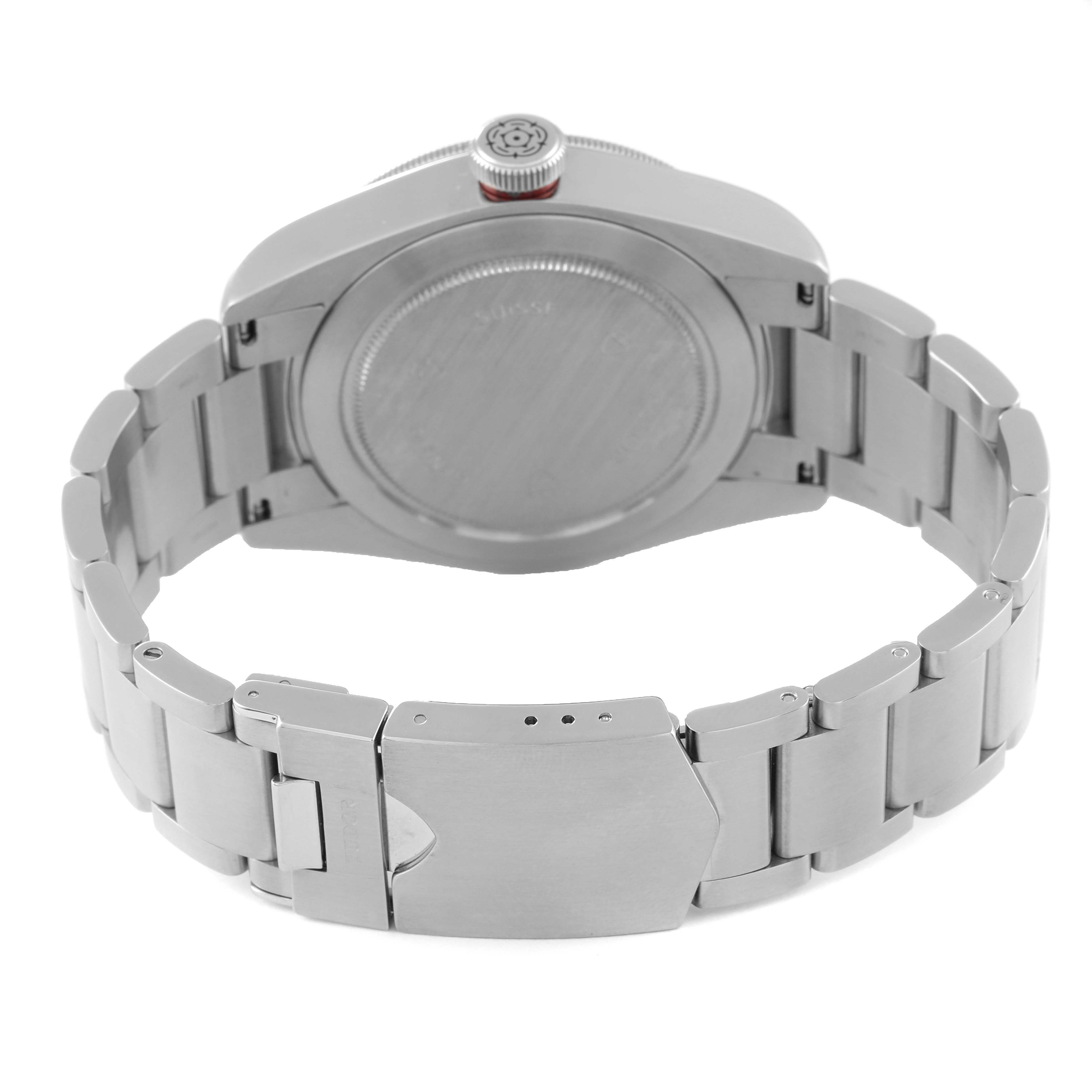 Tudor Heritage Black Bay Burgundy Bezel Steel Watch 79220R Box Card