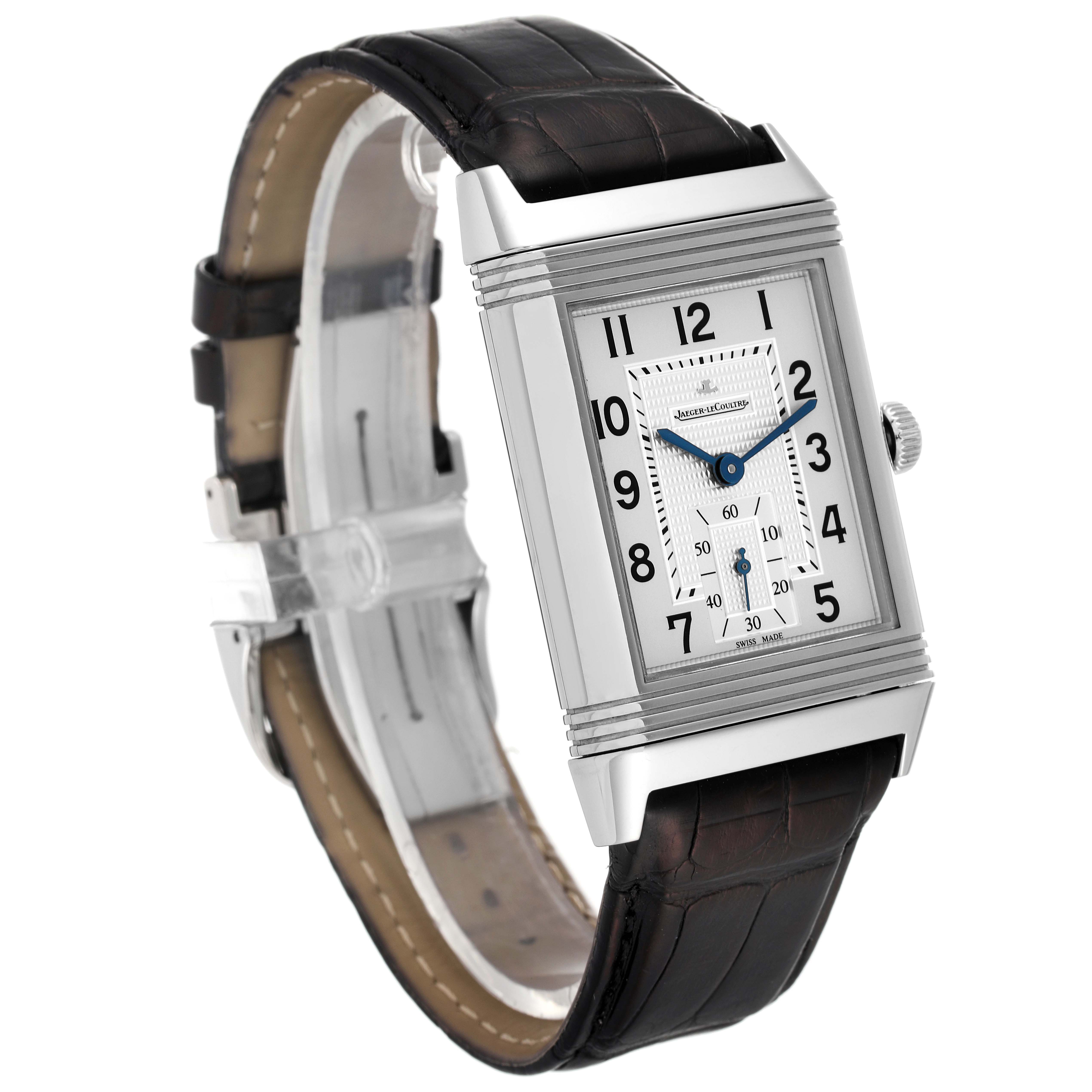Jaeger LeCoultre Reverso Grande Steel Mens Watch 273.8.04 Q3738420