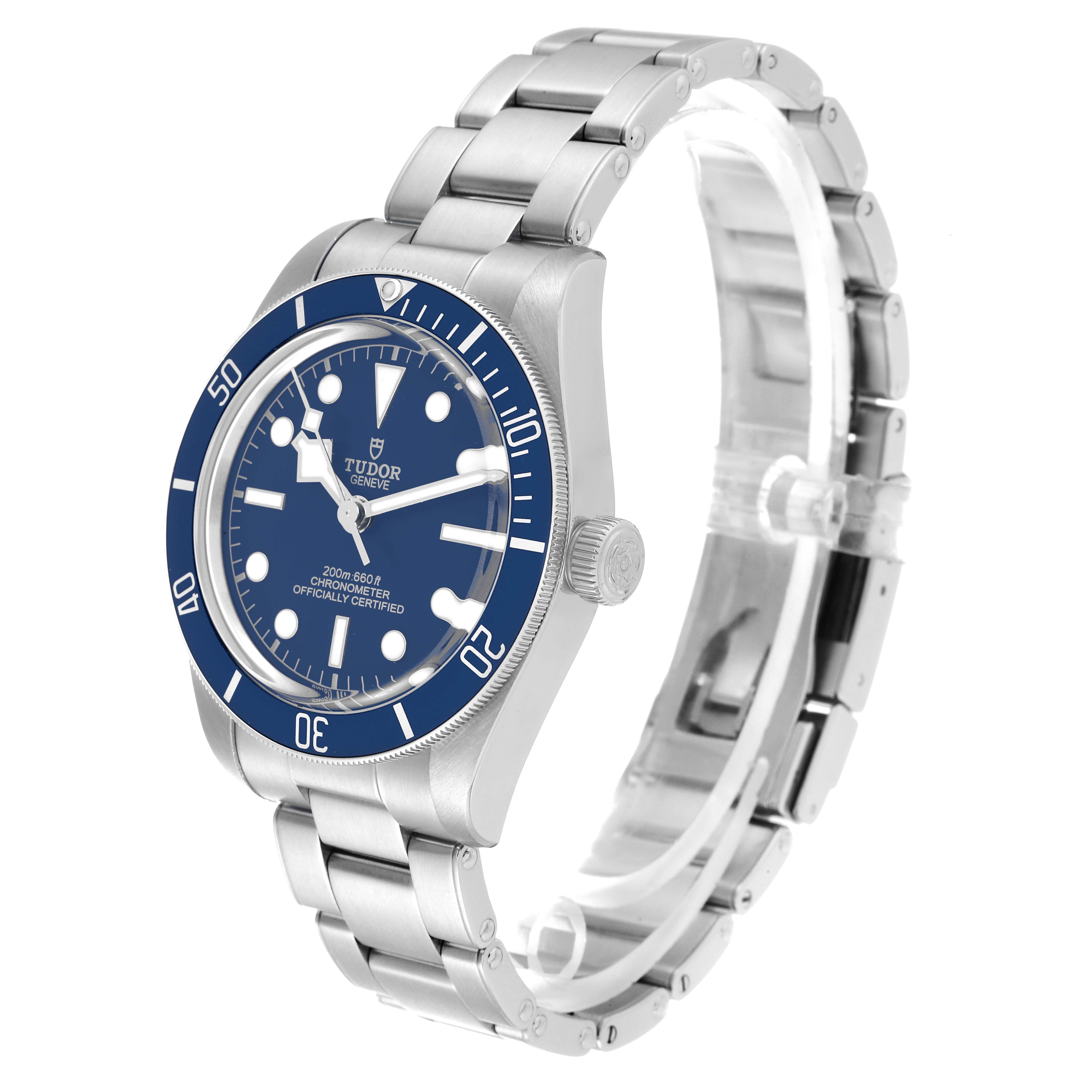 Tudor Black Bay Fifty Eight Blue Dial Steel Mens Watch 79030 Box Card