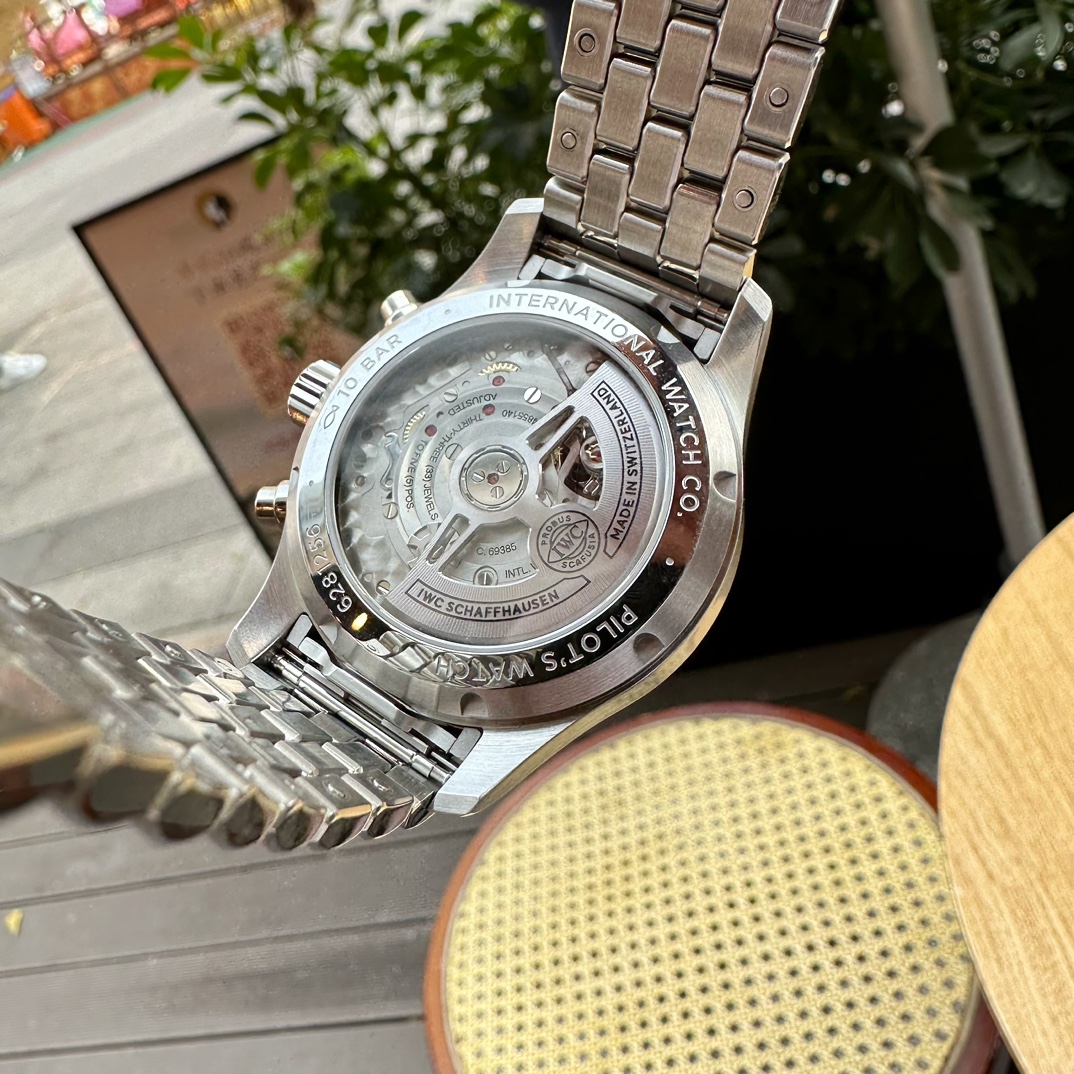 IWC Pilot's New Pilot Chronograph Watch 41 Series Belt IW388101