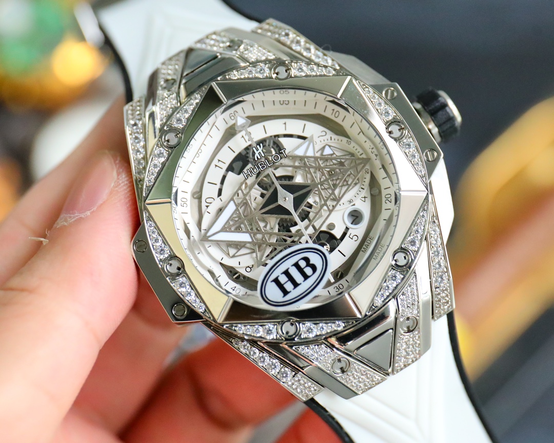 Hublot Big Bang Sang Bleu II Tattoo Second Generation Watch