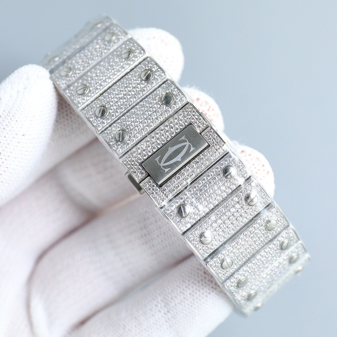 Brand: Cartier Santos series (men's watch)