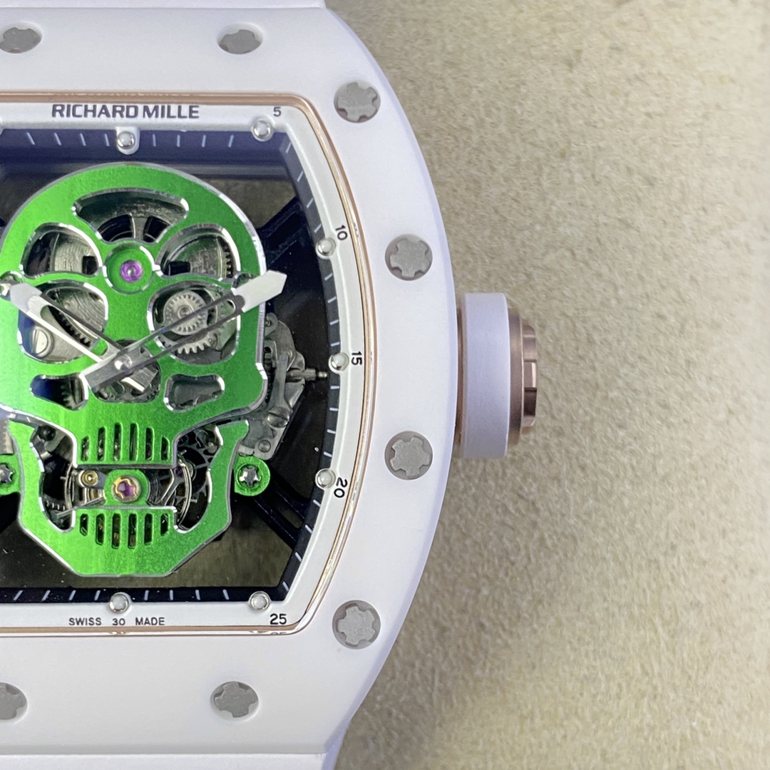 Richard Mille RM52-01 White Ceramic Limited Edition True Tourbillon