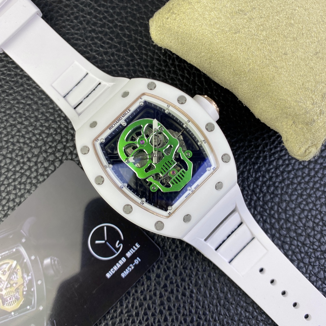 Richard Mille RM52-01 White Ceramic Limited Edition True Tourbillon