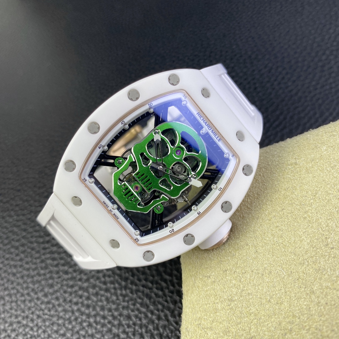 Richard Mille RM52-01 White Ceramic Limited Edition True Tourbillon