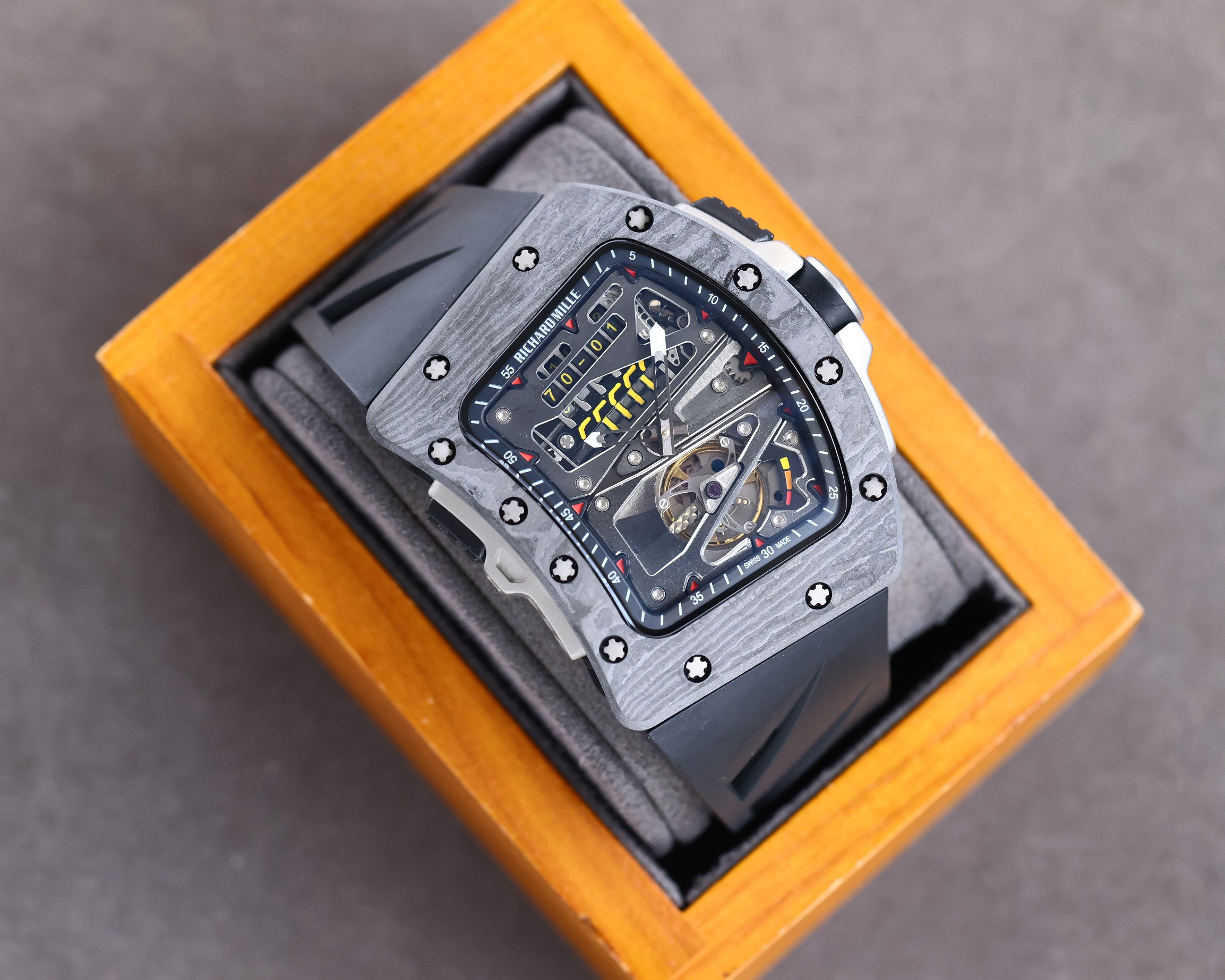 Richard Mille 70-01 Tourbillon Alain Prost's bicycle racing watch