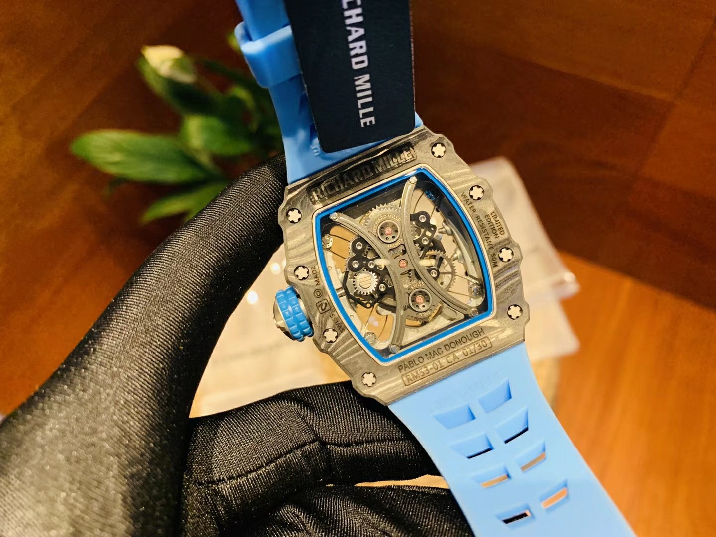The Richard Mille RM53-01 watch