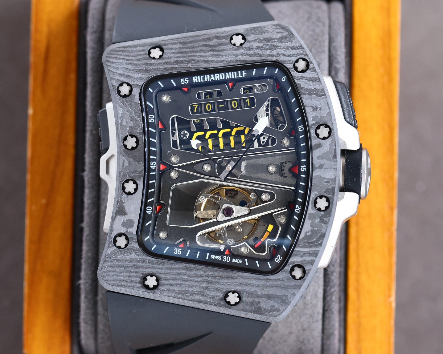 Richard Mille 70-01 Tourbillon Alain Prost's bicycle racing watch