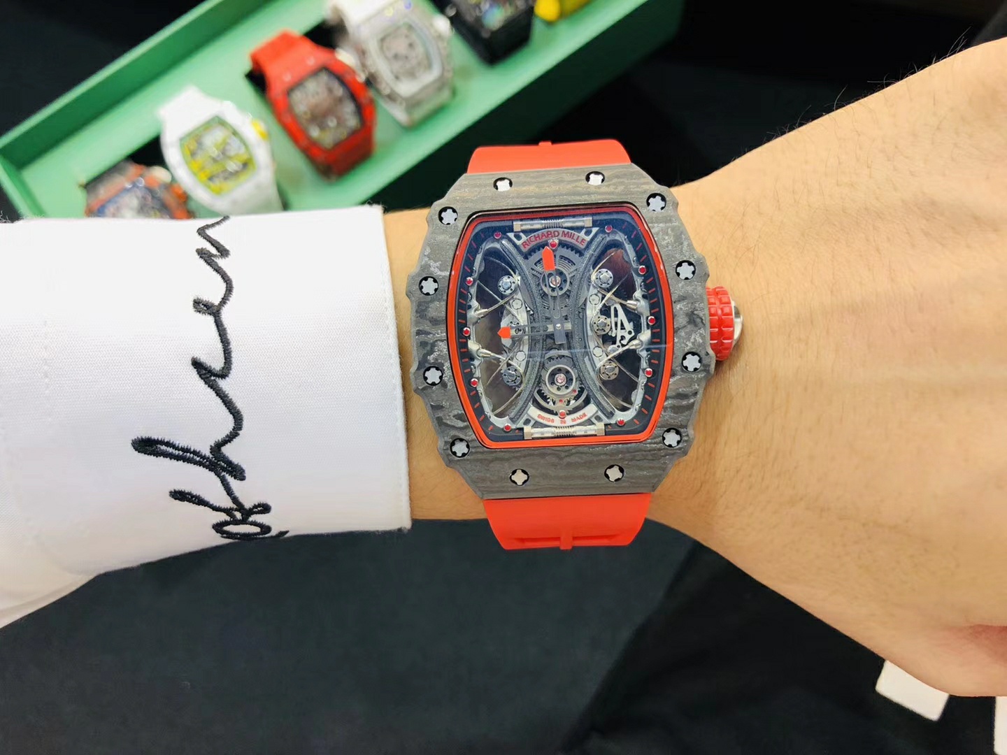 The Richard Mille RM53-01 watch