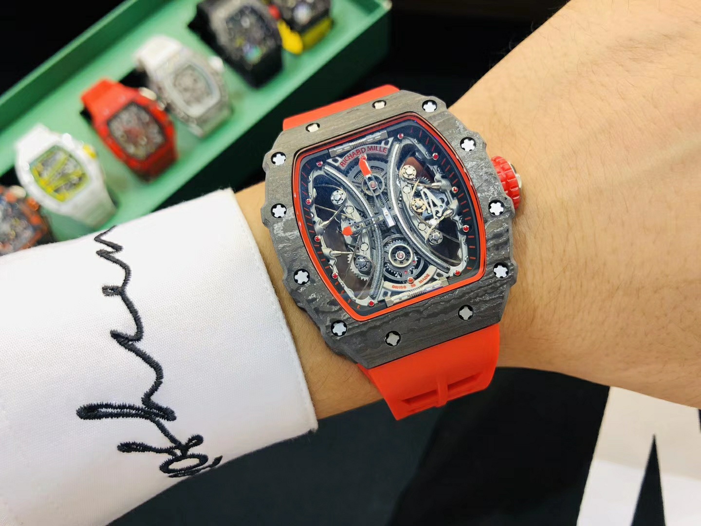 The Richard Mille RM53-01 watch