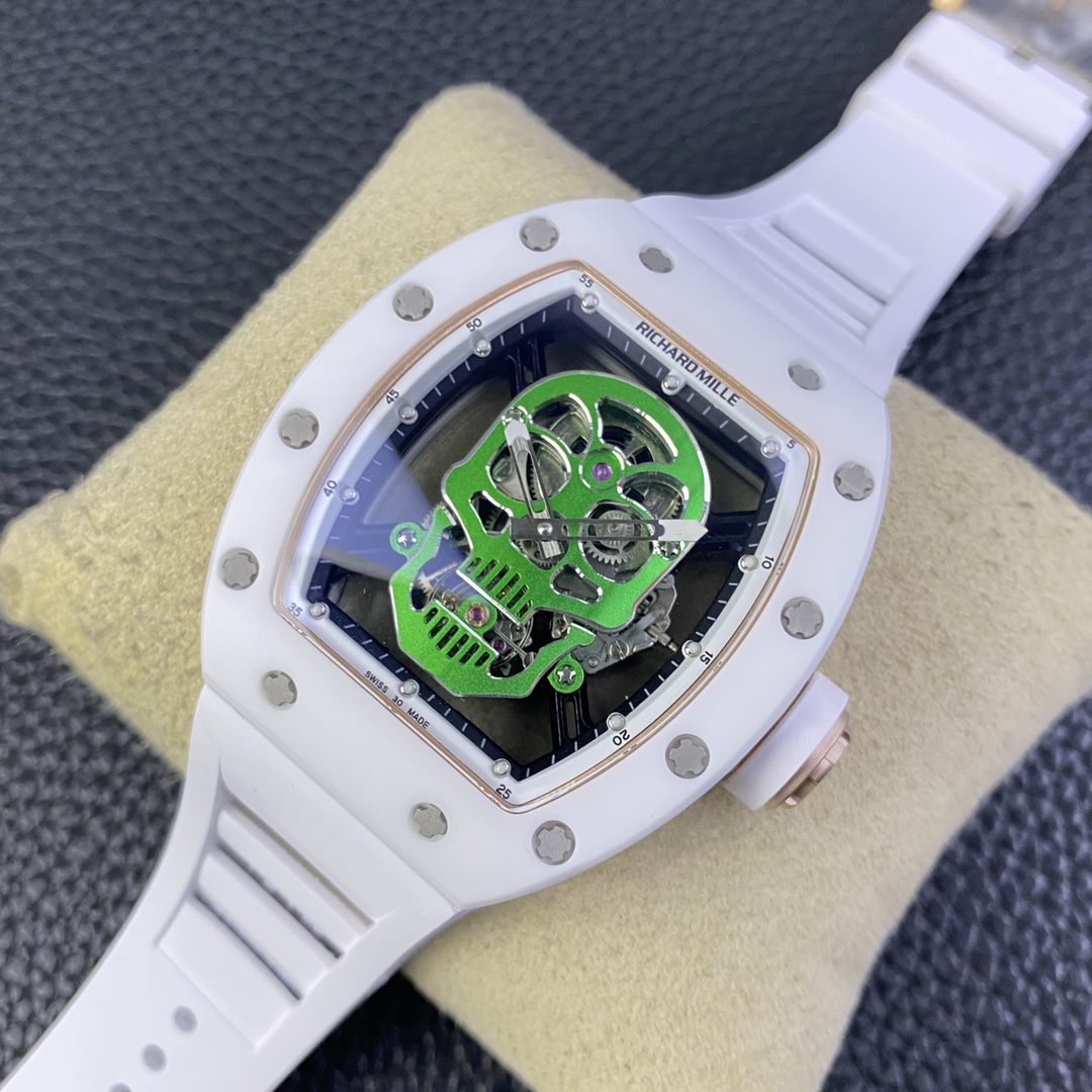 Richard Mille RM52-01 White Ceramic Limited Edition True Tourbillon