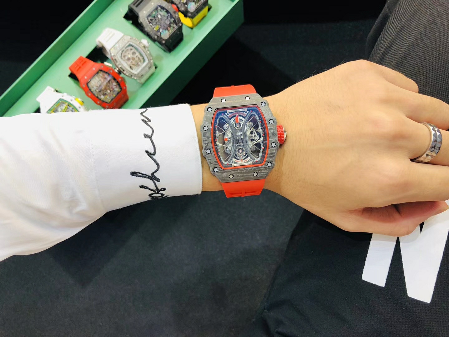 The Richard Mille RM53-01 watch