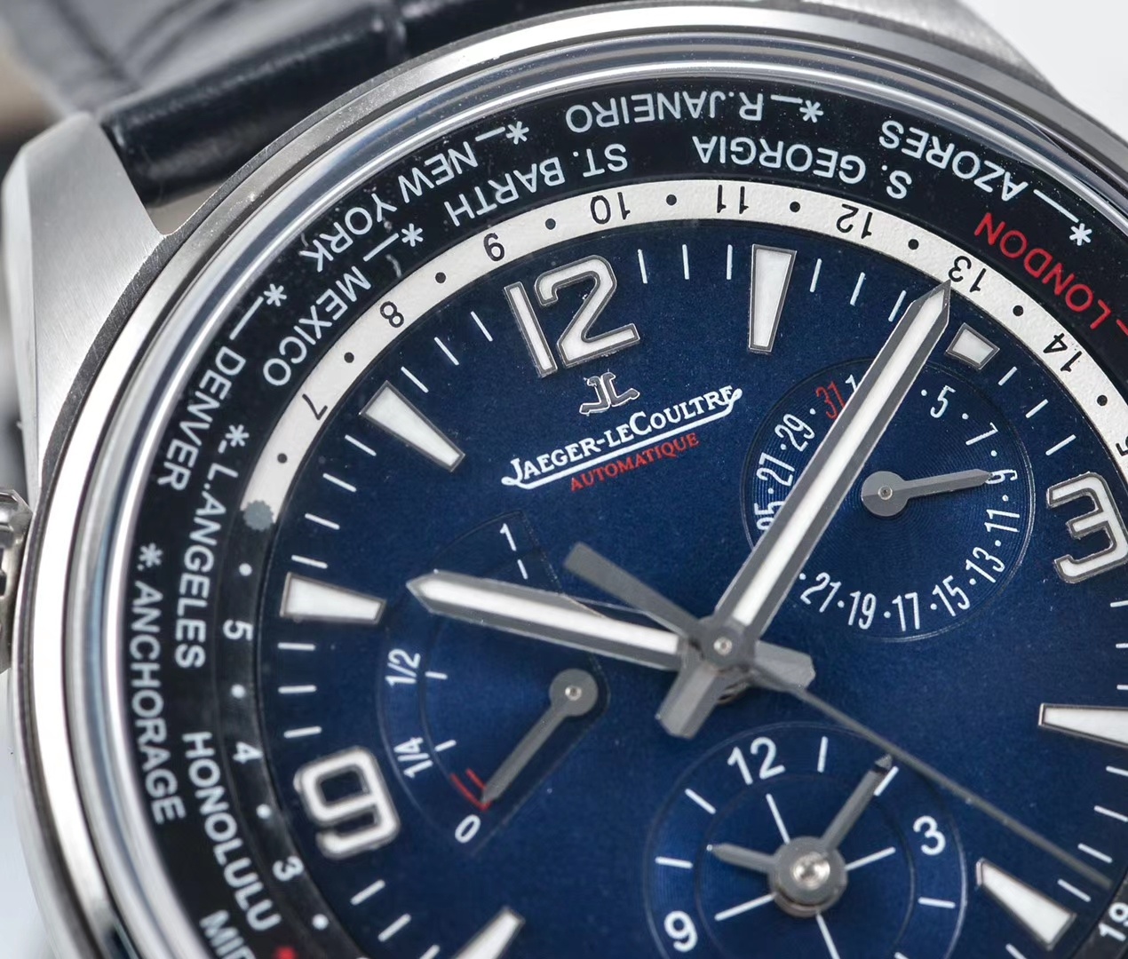 Jaeger-LeCoultre Beichen Geographer World Time Watch (904847Z)