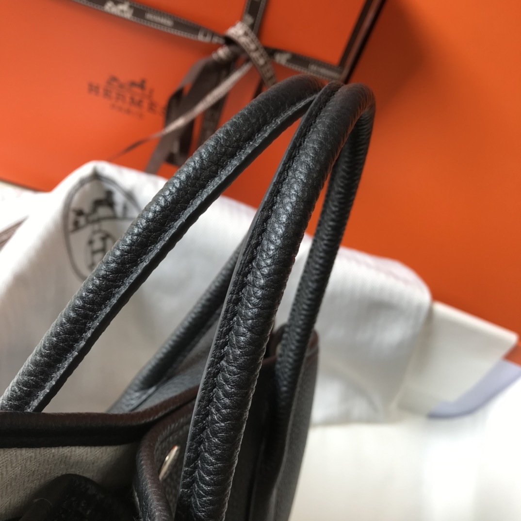 Hermès 𝑮𝒂𝒓𝒅𝒆𝒏 𝒑𝒂𝒓𝒕𝒚 ɞ▪️▪️▪️Classic Black▪️.