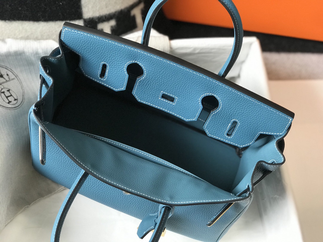 Hermes 𝑫𝒓𝒆𝒂𝒎 𝒃𝒂𝒈 ♥ Bɪʀᴋɪɴ denim blue