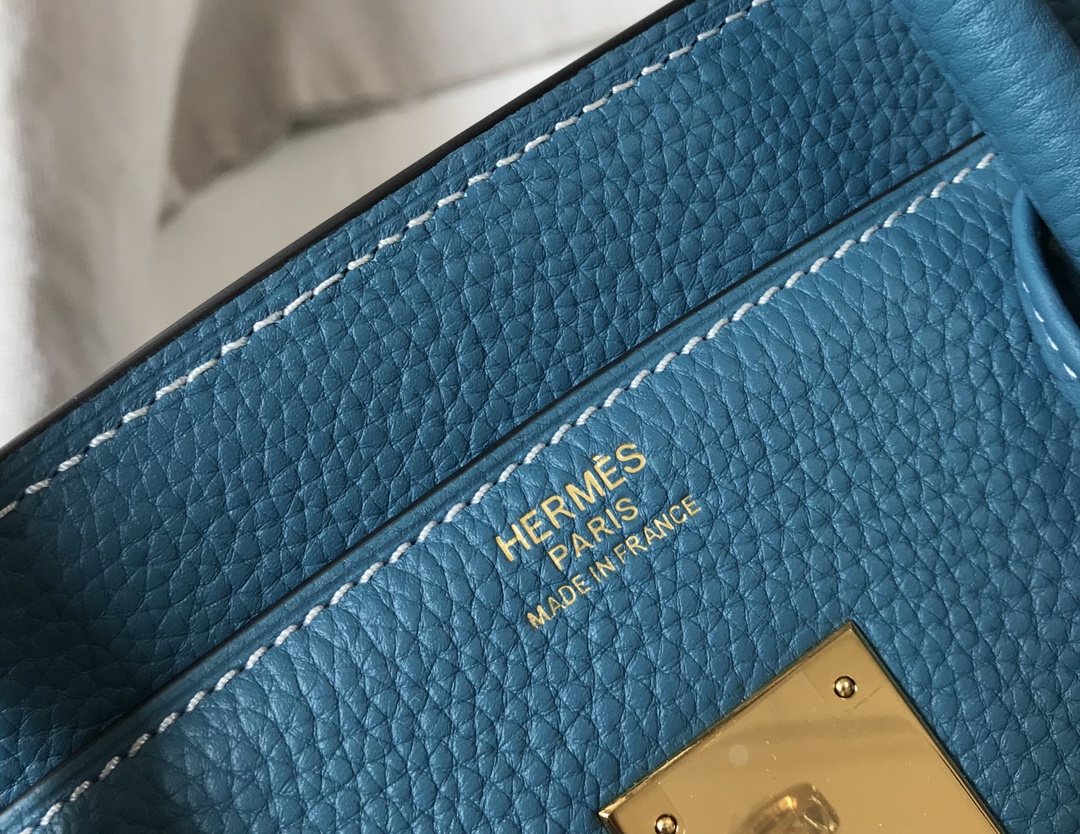 Hermes 𝑫𝒓𝒆𝒂𝒎 𝒃𝒂𝒈 ♥ Bɪʀᴋɪɴ denim blue
