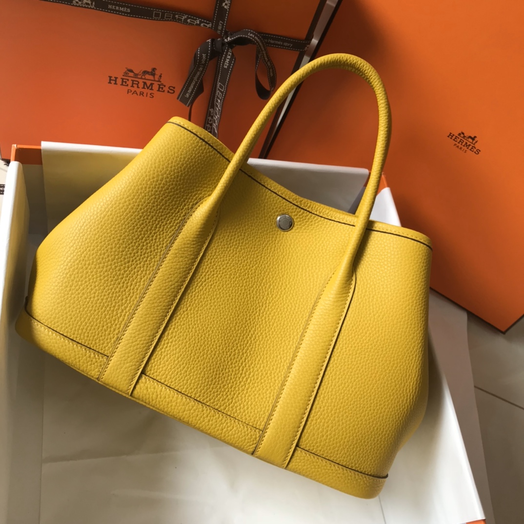 Hermès 𝑮𝒂𝒓𝒅𝒆𝒏 𝒑𝒂𝒓𝒕𝒚 ɞ▪️▪️▪️Amber Yellow🐘.