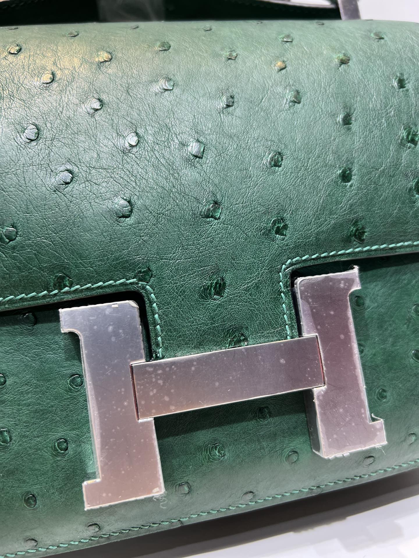 Hermès Constance 24cm imported top quality KK ostrich leathe