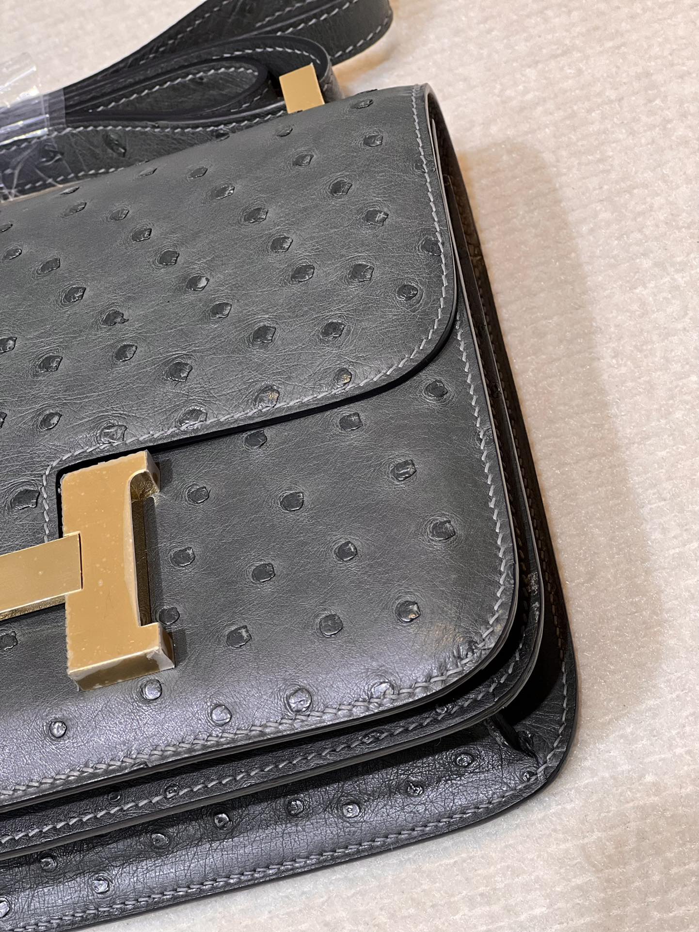 Hermès Constance 24cm imported top quality KK ostrich leather