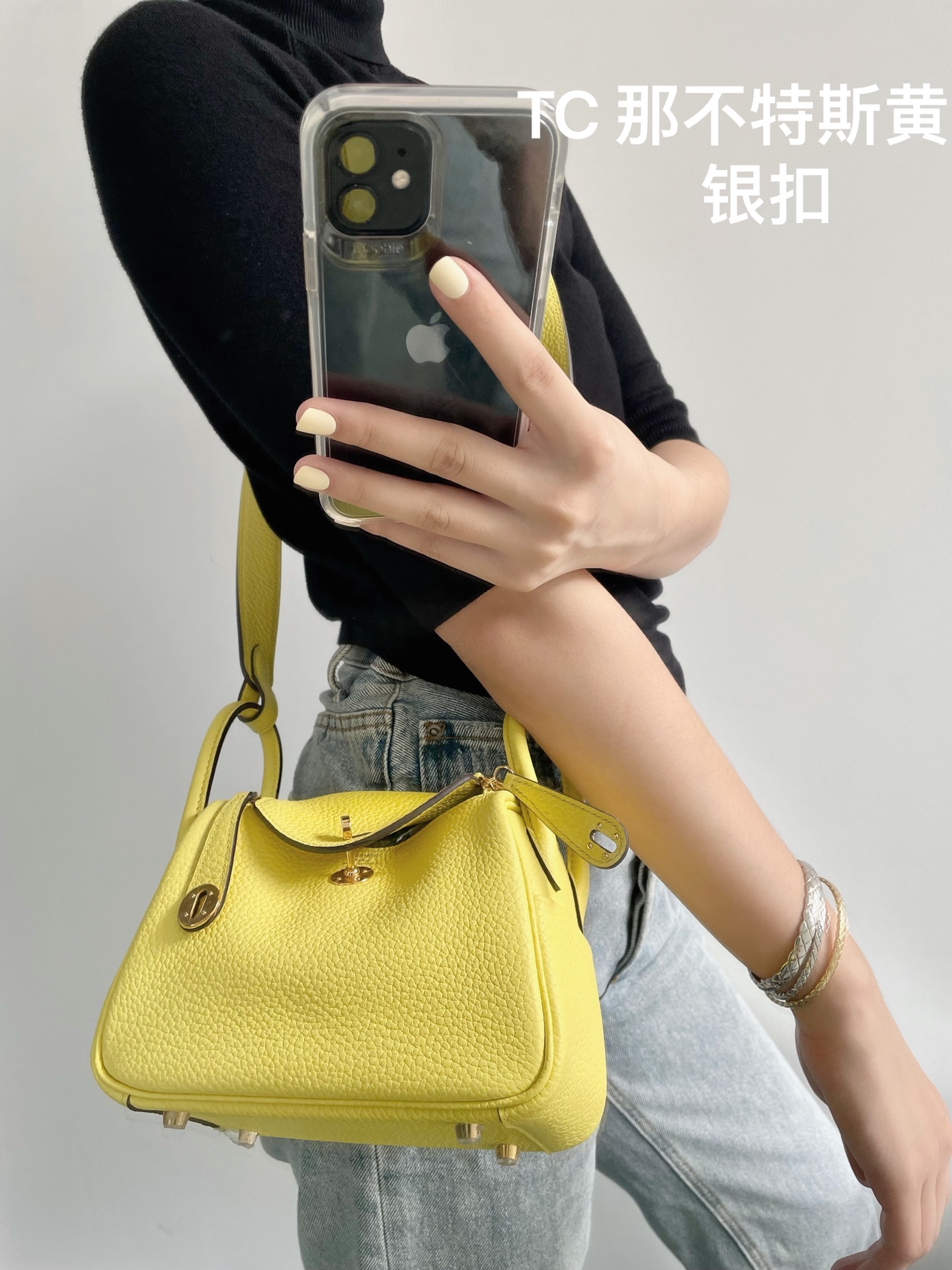 Hermès Kelly mini 2 American crocodile matte 6U mint green silver buckle