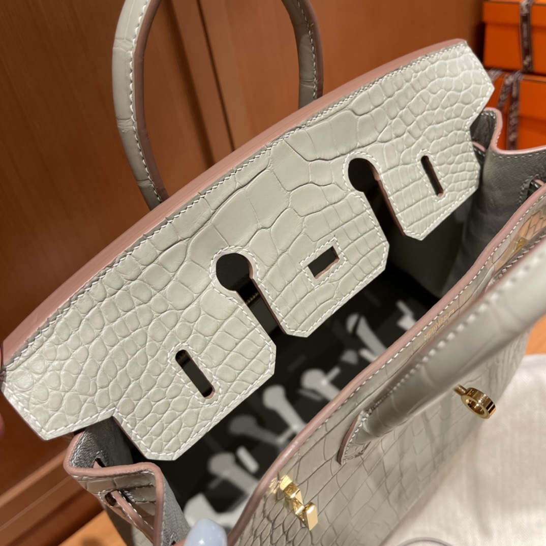 Hermès stock Birkin 25cm Nile crocodile