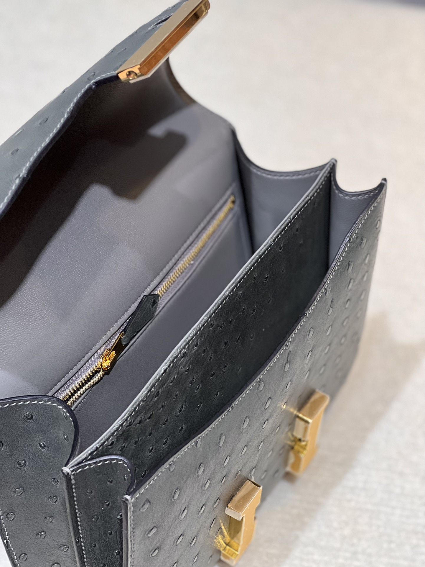 Hermès Constance 24cm imported top quality KK ostrich leather
