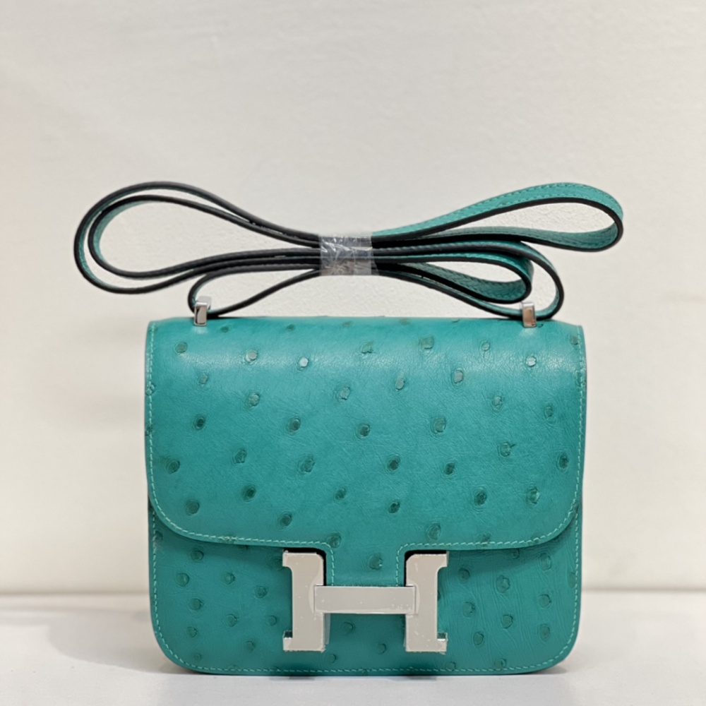 Hermès Constance 19cm imported top quality KK ostrich leather