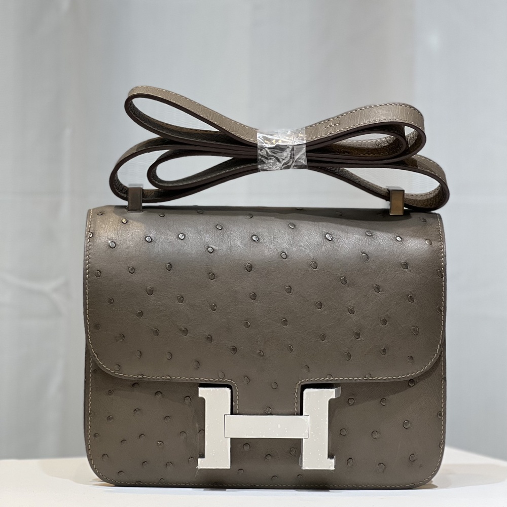 Hermès Constance 24cm imported top quality KK ostrich leather