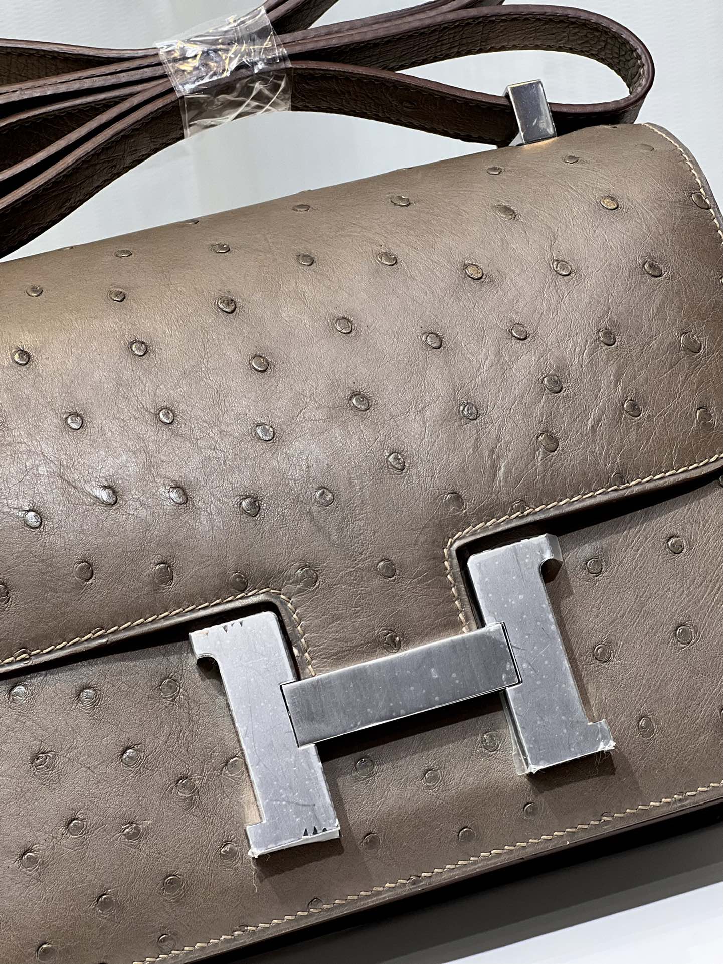 Hermès Constance 24cm imported top quality KK ostrich leather