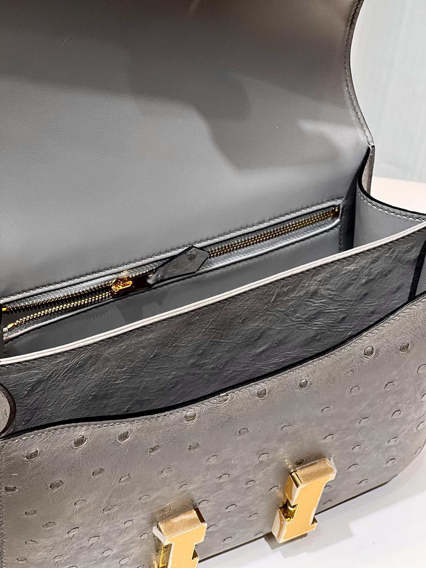 Hermès Constance 24cm imported top quality KK ostrich leather