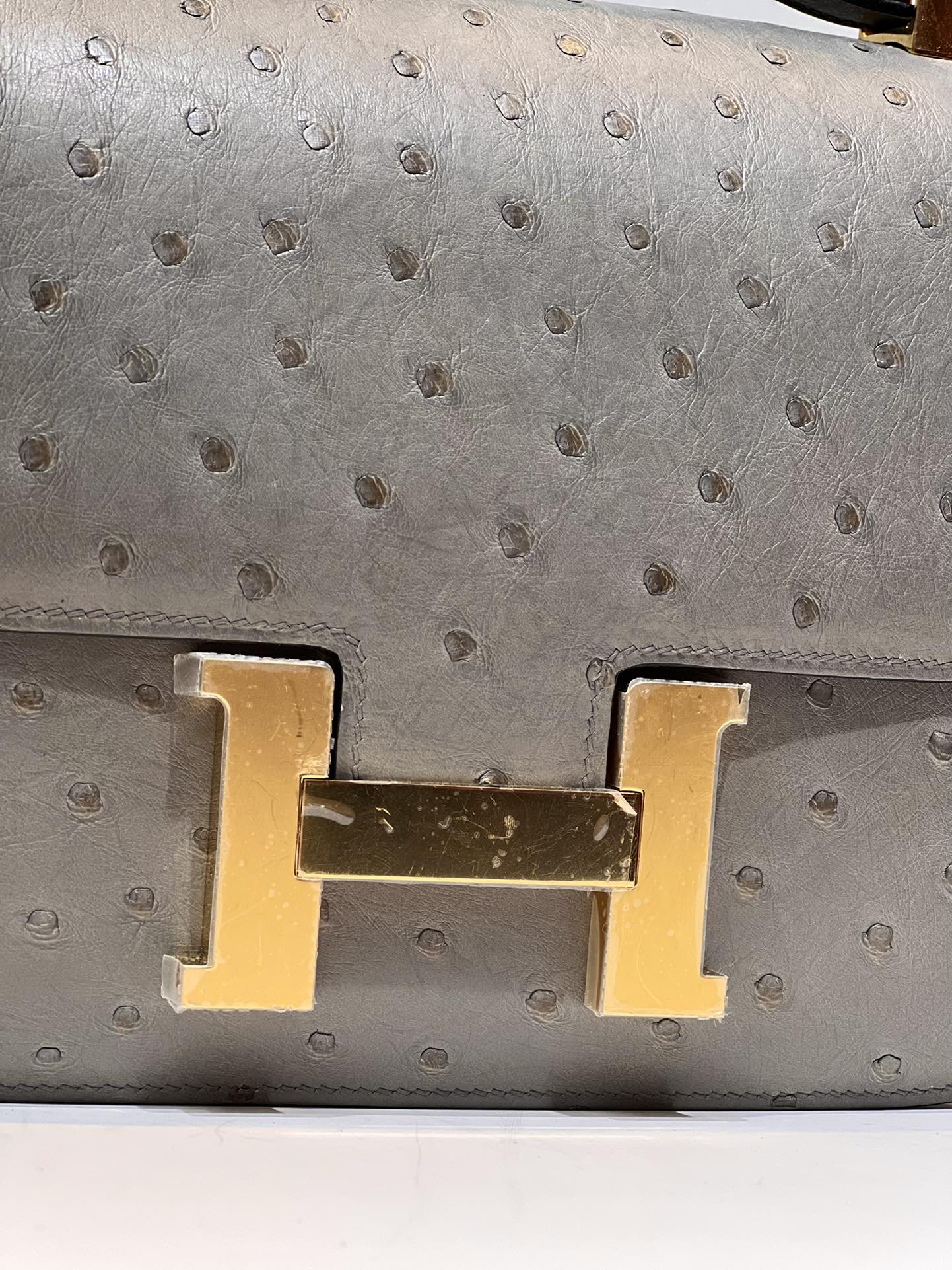 Hermès Constance 24cm imported top quality KK ostrich leather