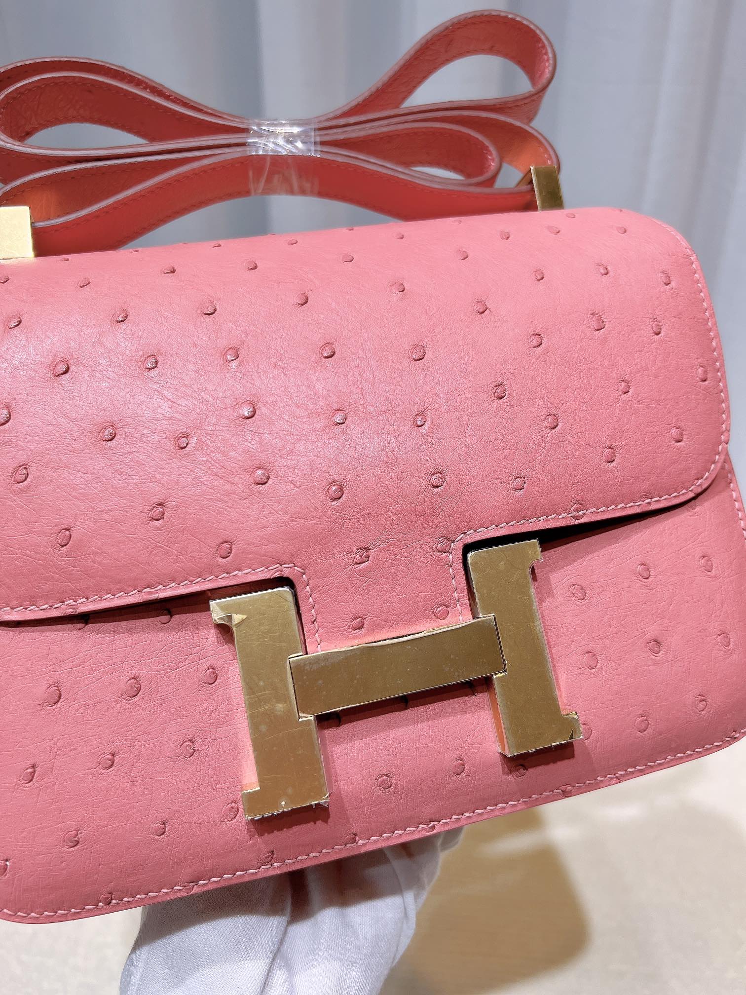 Hermès Constance 24cm imported top quality KK ostrich leather