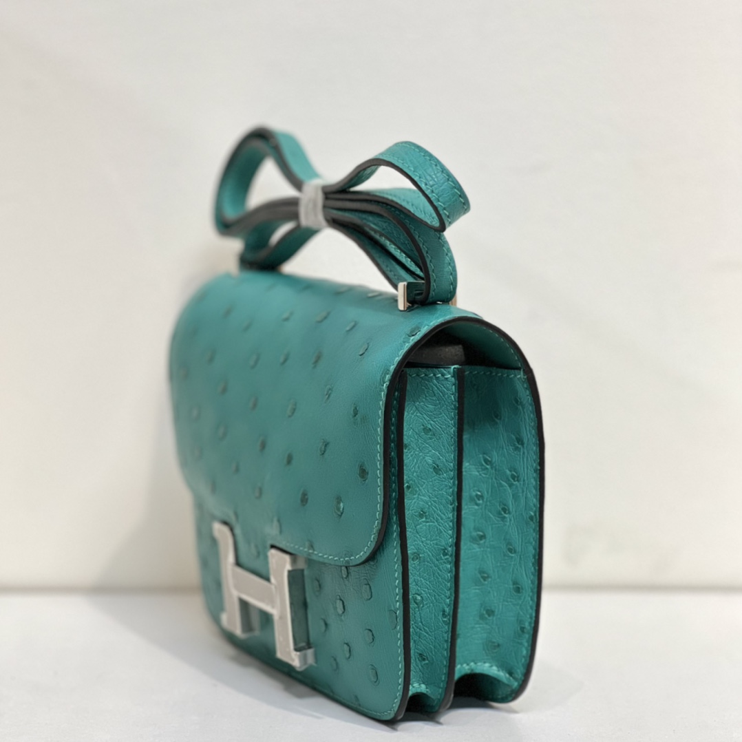 Hermès Constance 19cm imported top quality KK ostrich leather