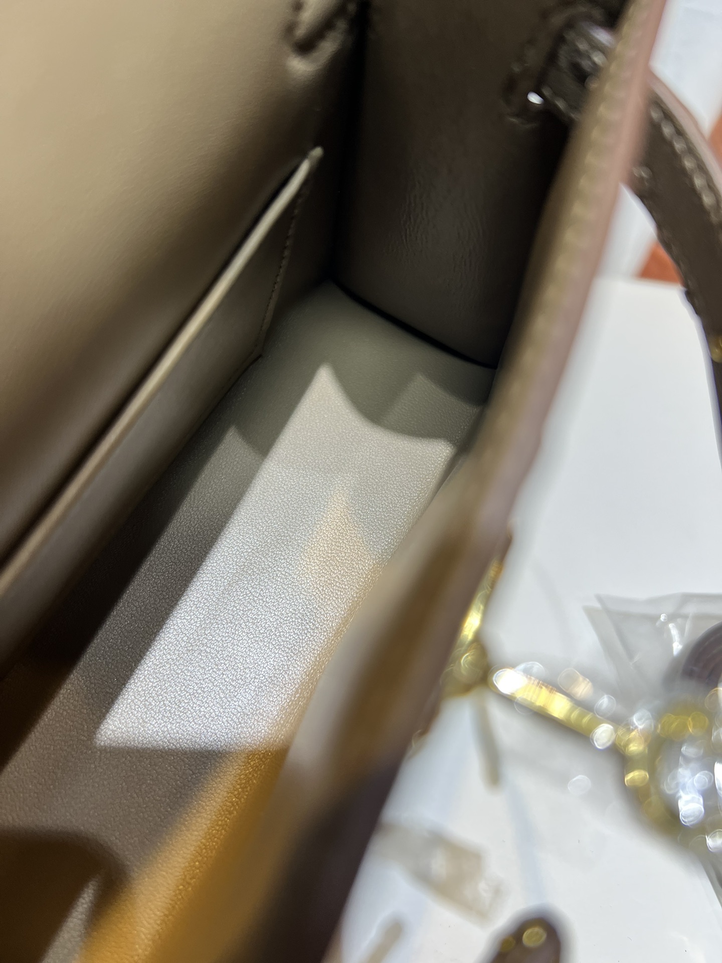 Hermès Kelly second generation 19cm imported top quality KK ostrich leather