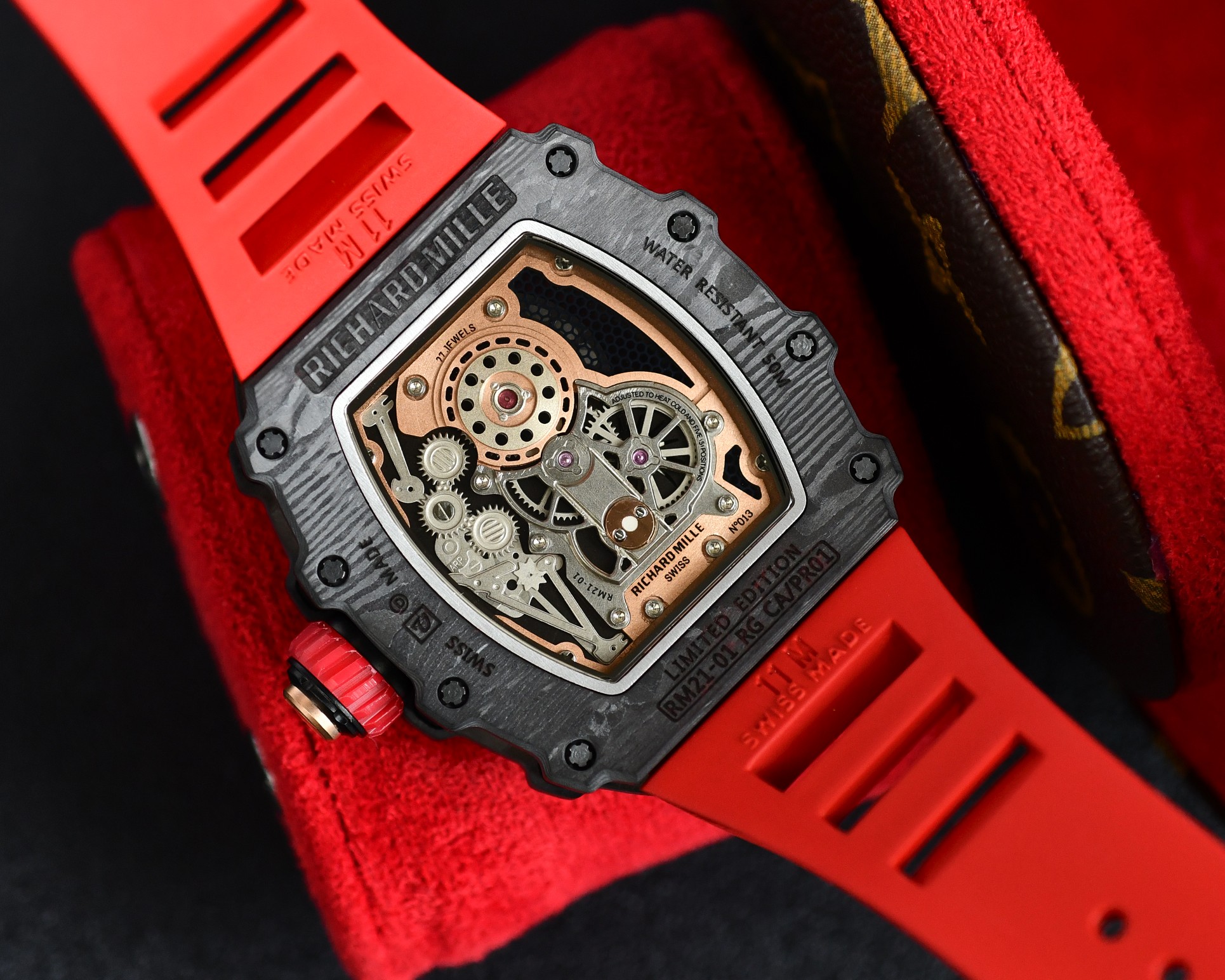 Richard Mille RM21-01 series 🎮 equipped with fully automatic imported mechanical movement