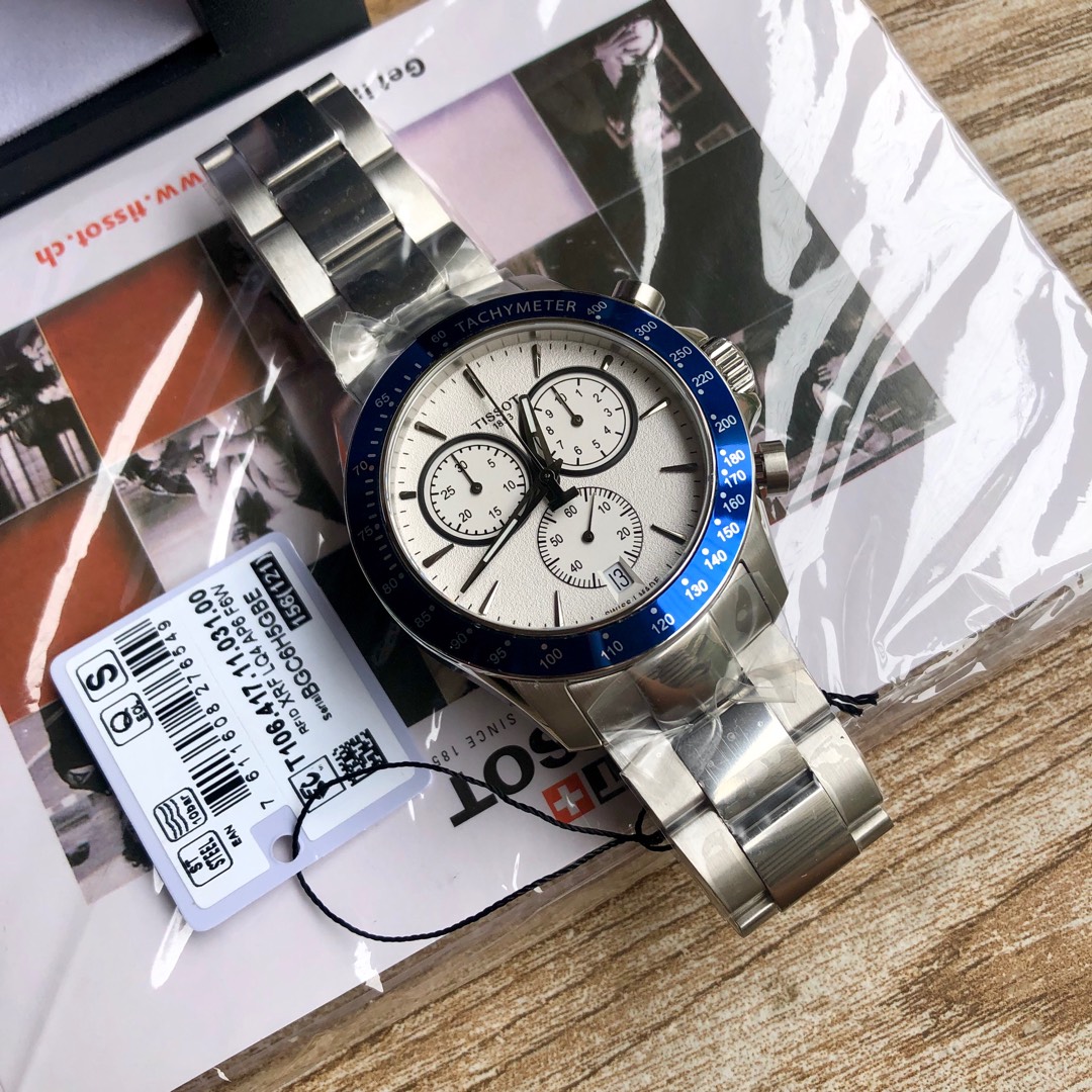 original Tissot, all original Tissot T106 series V8 men's watch,