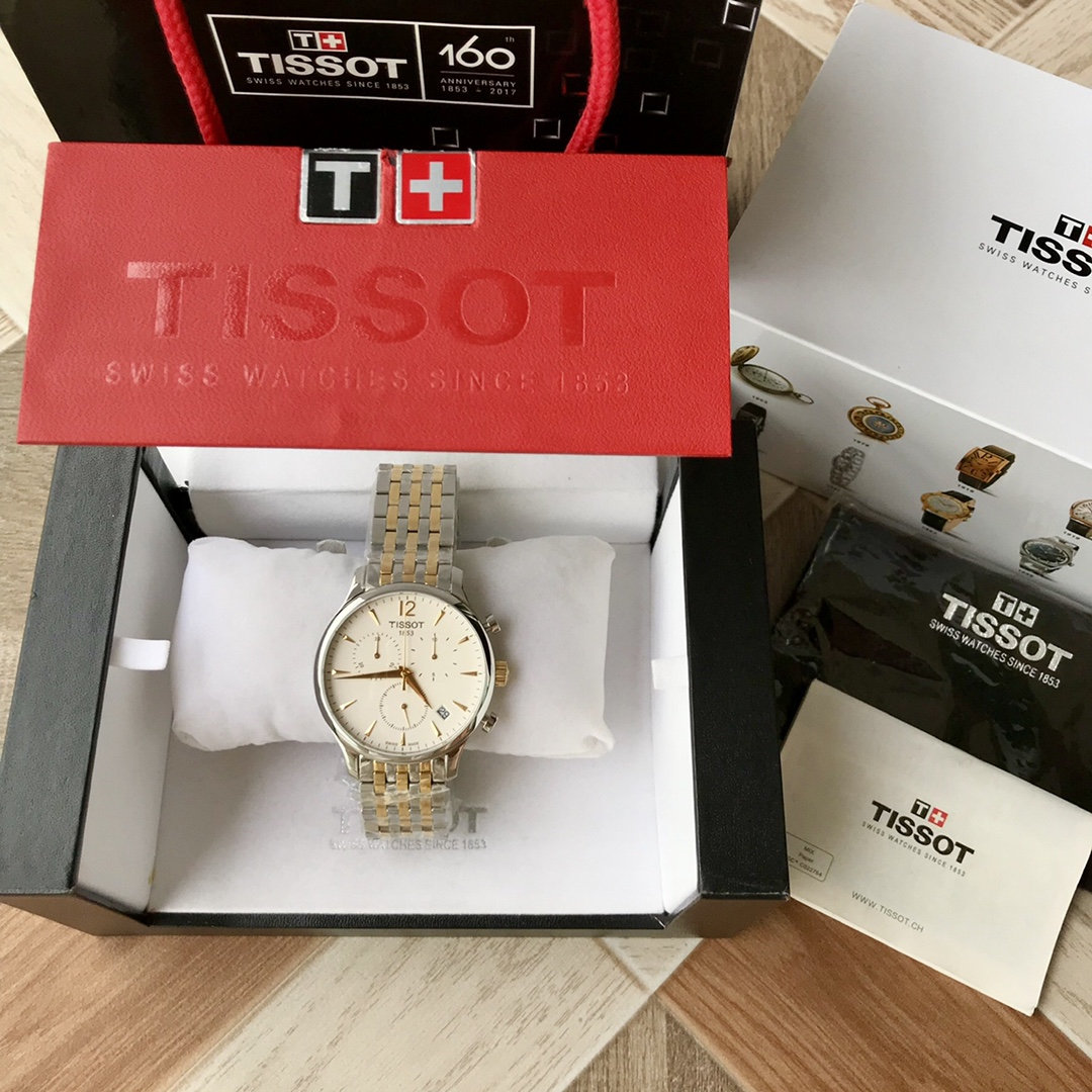 Tissot, T063.617.22.037.00 series, business casual men's watch,