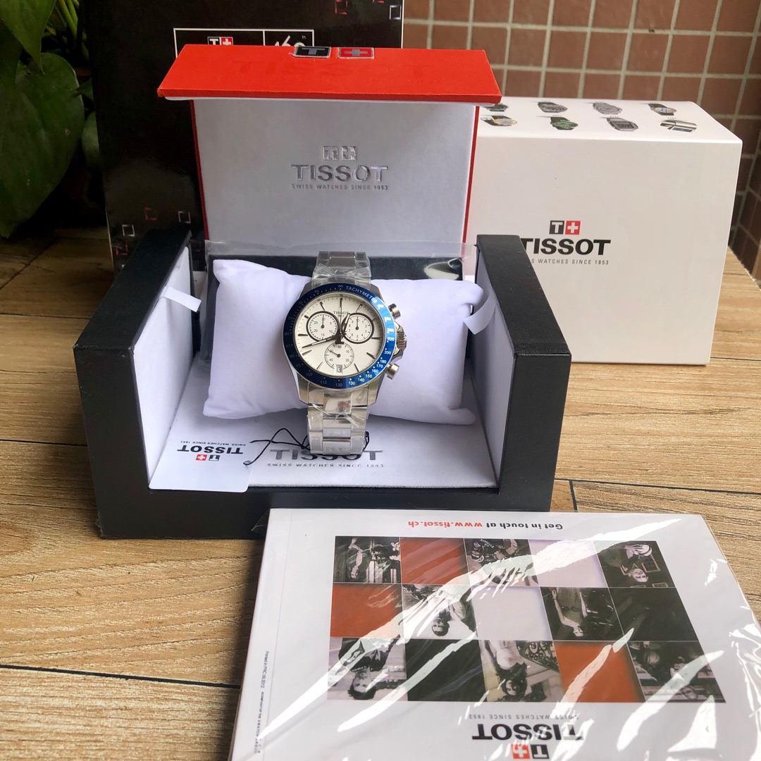 original Tissot, all original Tissot T106 series V8 men's watch,